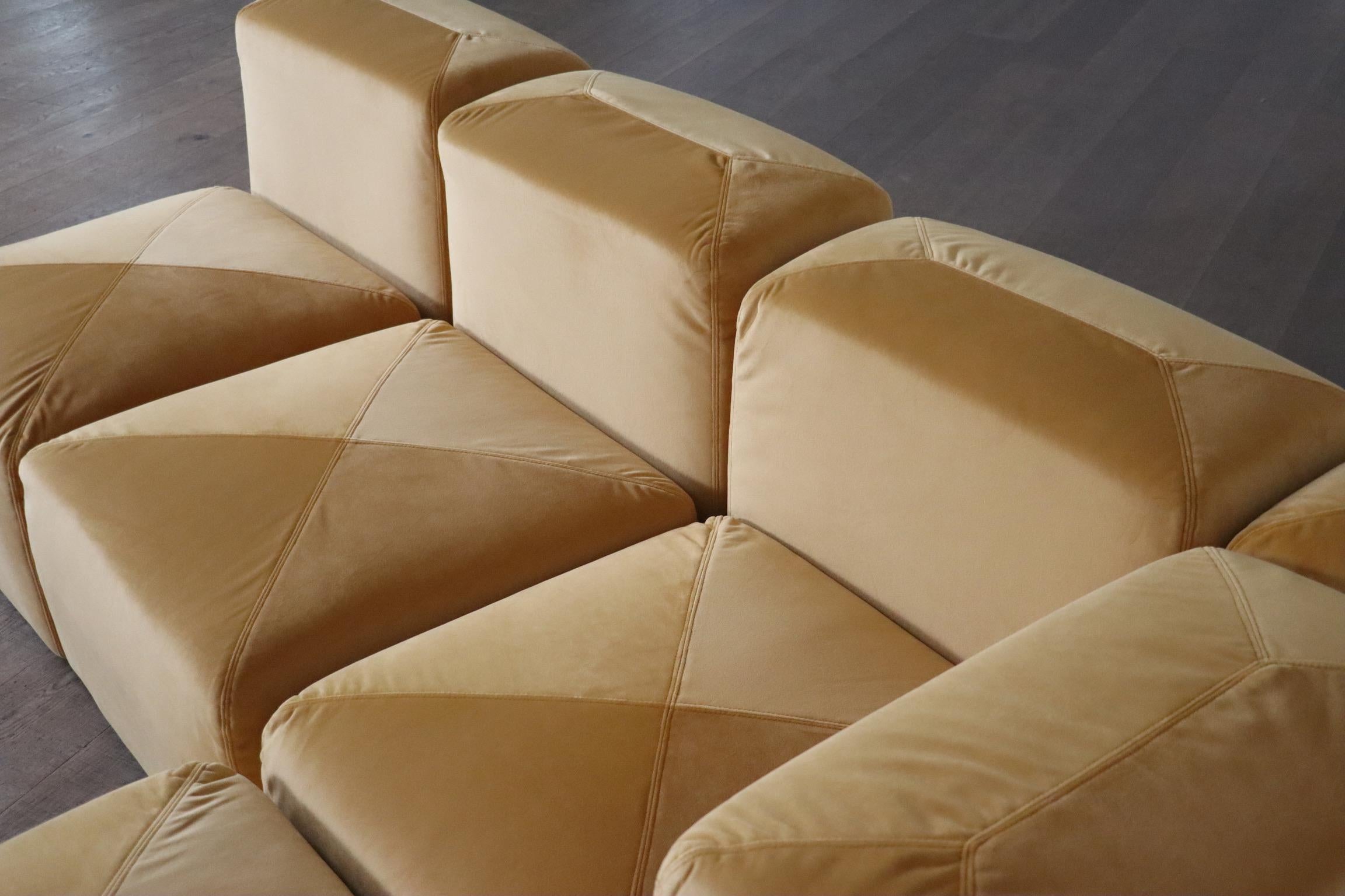 Sistema 61 Modular Sofa By Giancarlo Piretti For Castelli, Italy 1970s 1