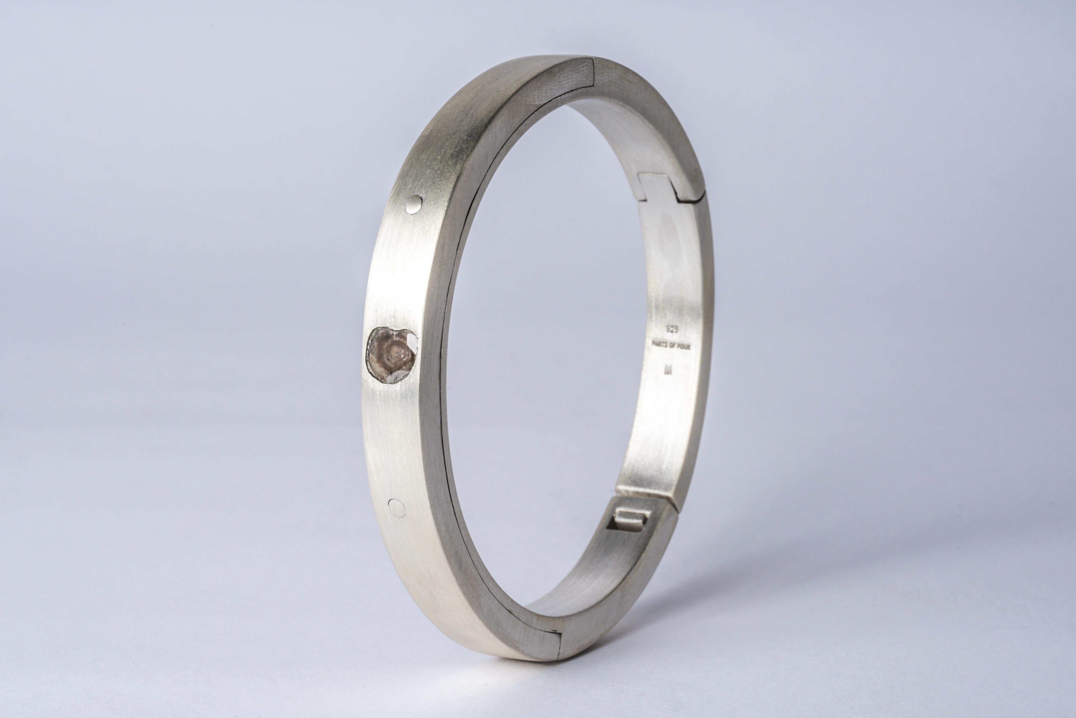 Sistema-Armband v2 (0.4 Karat, Diamantlab, 9 mm, MA+DIA) (Rohschliff) im Angebot