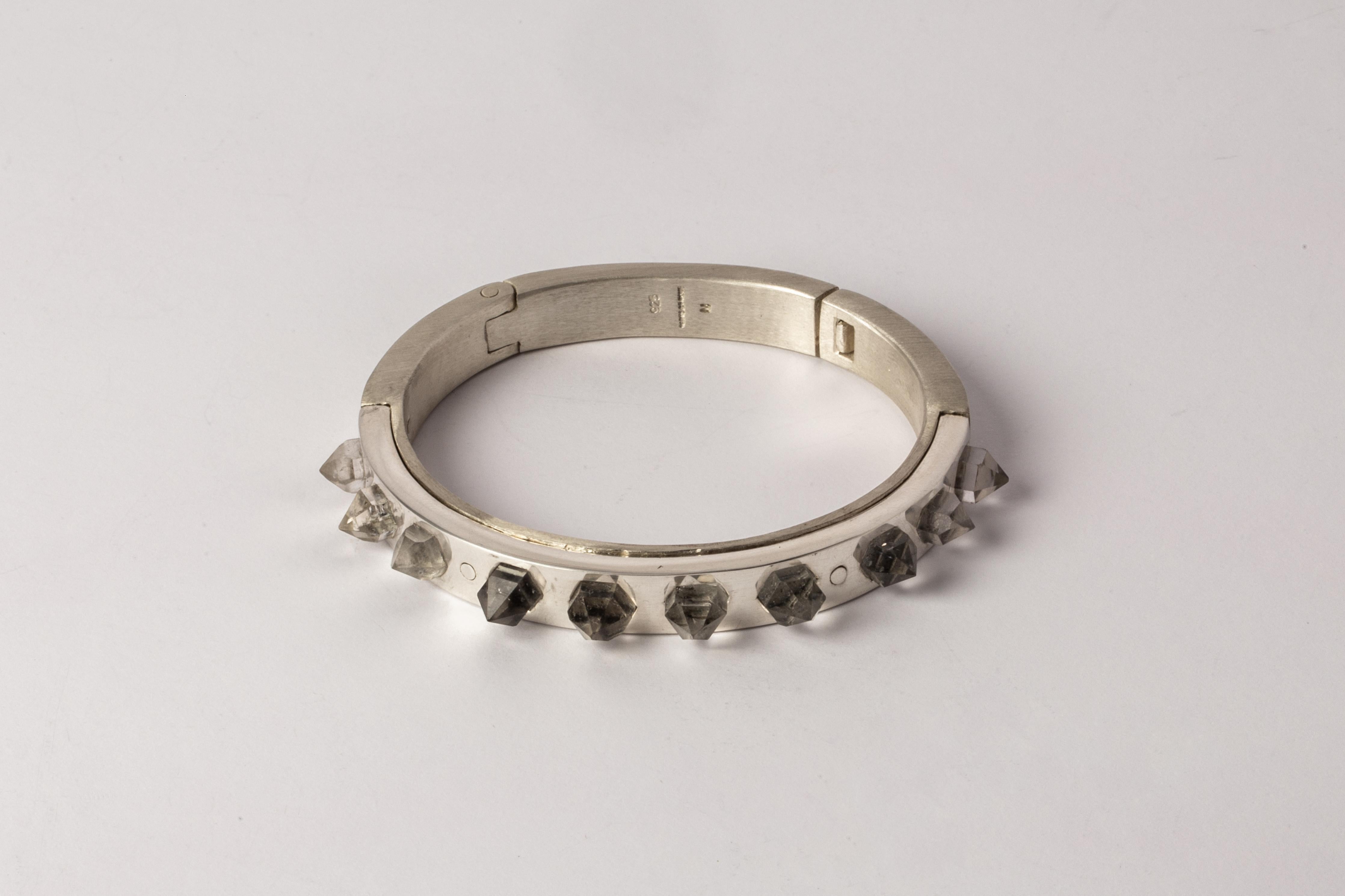 Sistema Bracelet V2 (Herkimer Spikes, 9mm, MA+PA+HER) In New Condition For Sale In Hong Kong, Hong Kong Island