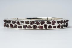Sistema Bracelet v2 (Mega Pavé, Red Songea Sapphire, 9mm, PA+SAP)