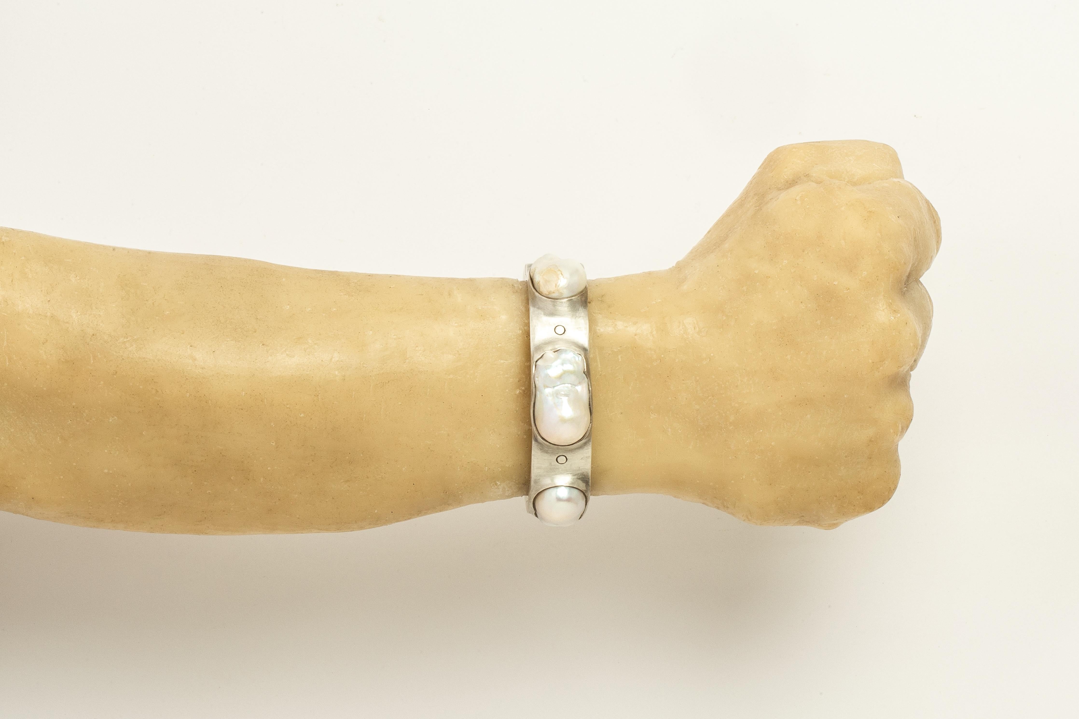 Sistema-Armband v2 (Terrestrial Surfaced, 3-weiße Perle, 17 mm, MA+DA+WPRL) im Angebot 3