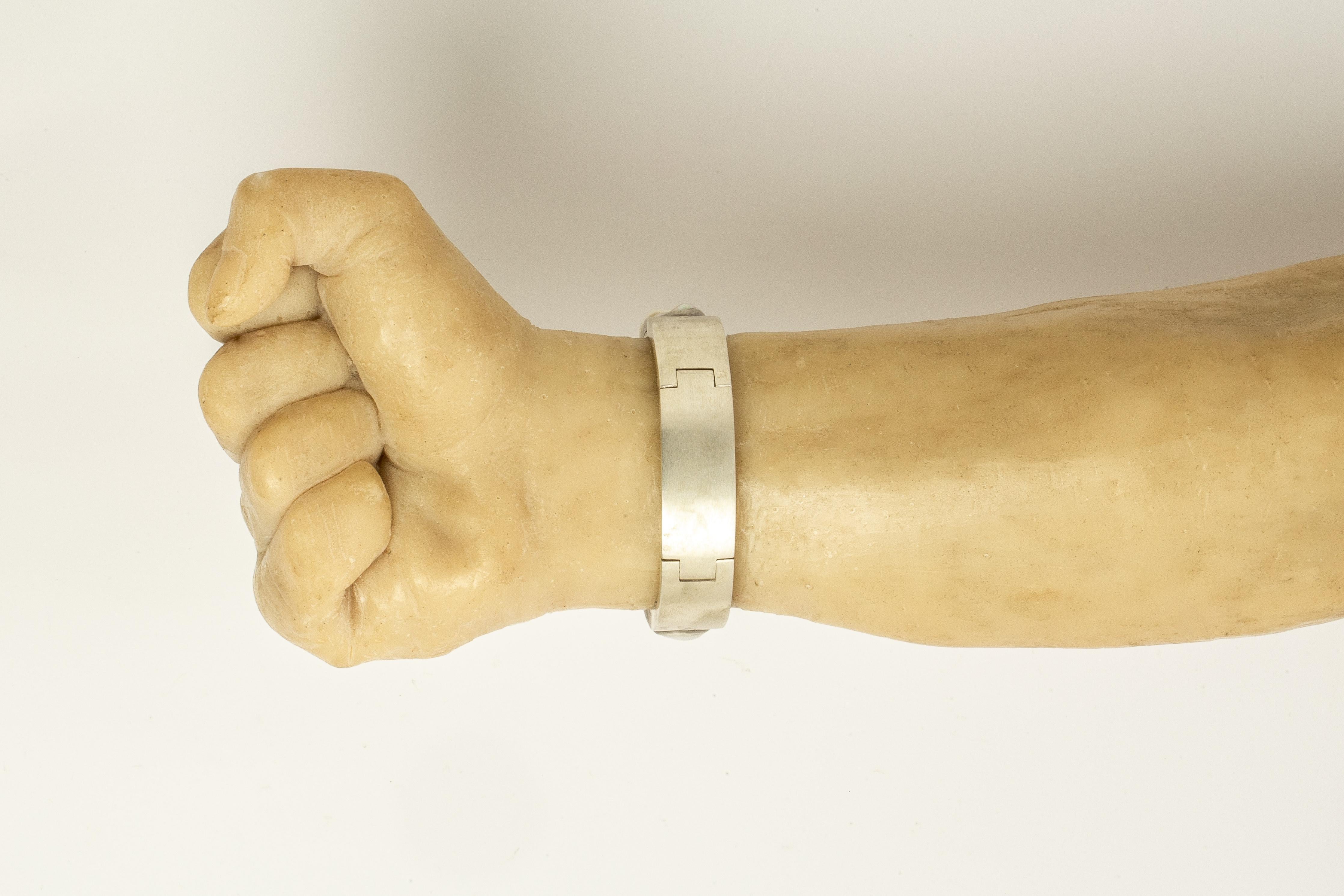 Sistema-Armband v2 (Terrestrial Surfaced, 3-weiße Perle, 17 mm, MA+DA+WPRL) im Angebot 4