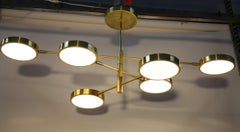 Sistema--Kronleuchter von Piattelli Design, 6-Schirm