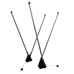 Vintage Sistema Flu a Post Modern Floor Lamp design by Rodolfo Bonetto for Luci Italia