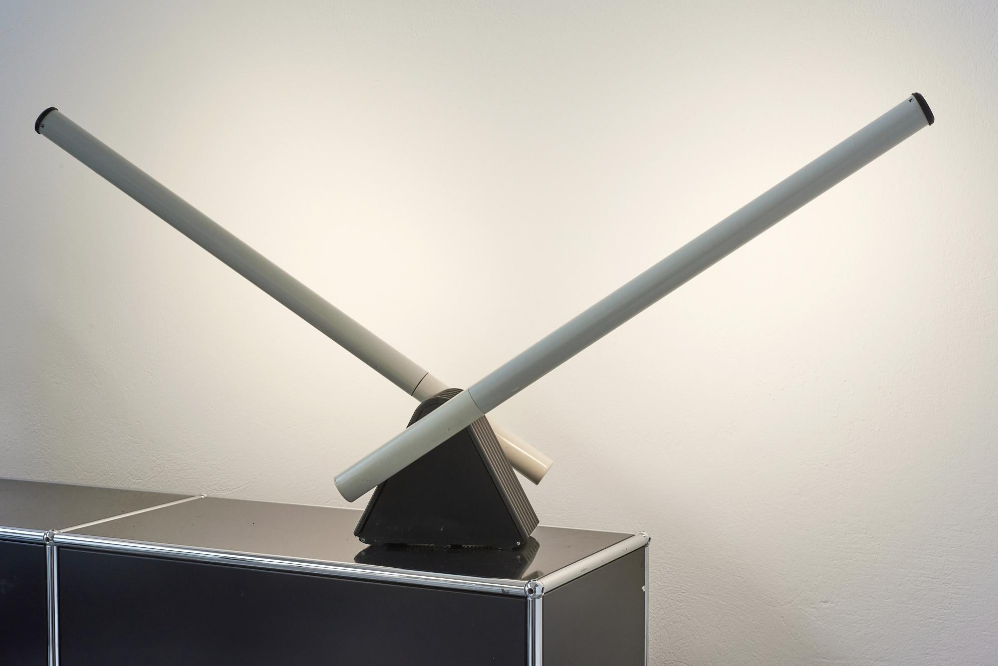 Postmoderne Lampadaire/plafonnier Sistema de Rodolfo Bonetto pour Luci Italia, années 1980 en vente