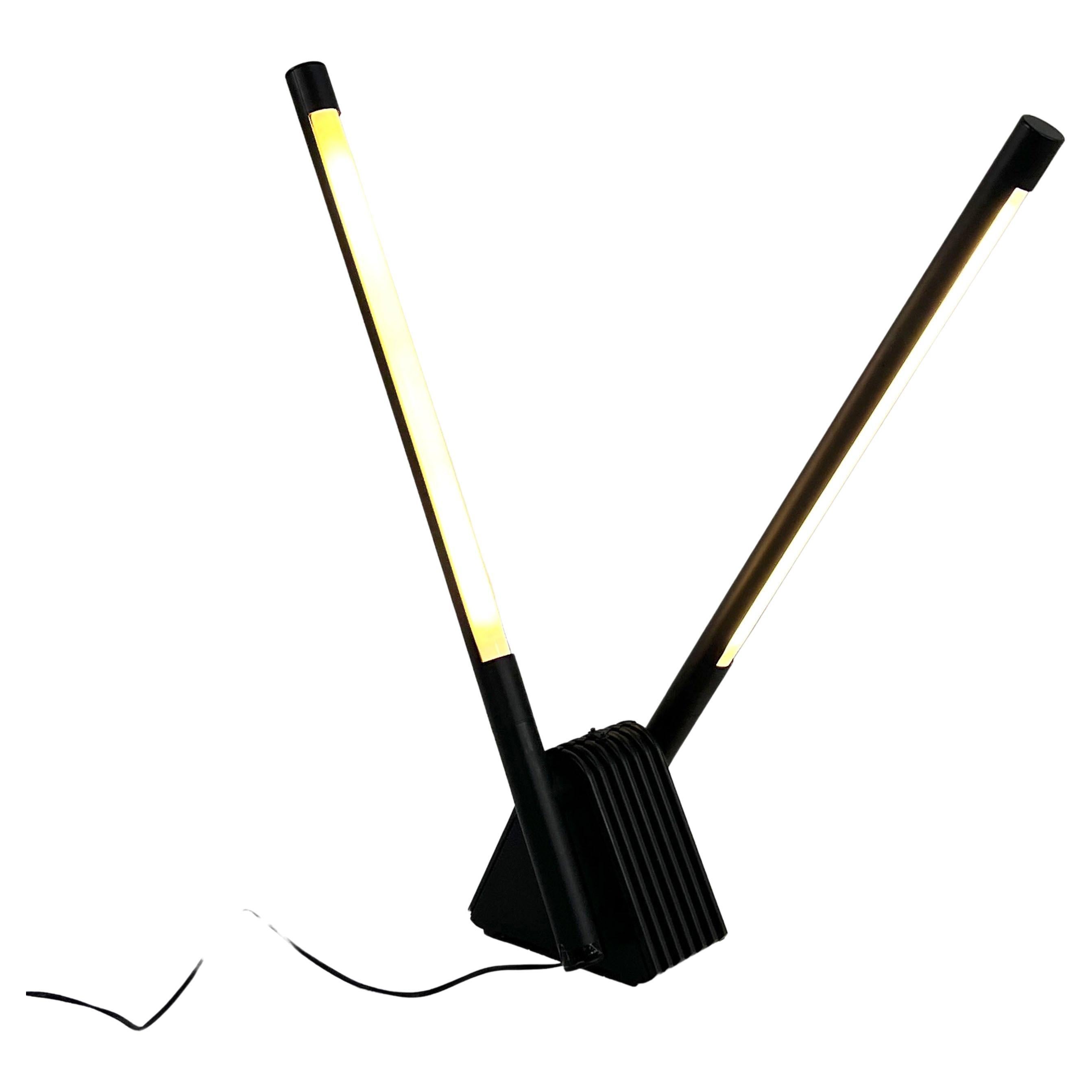 Sistema Flu Table or Floor Lamp by Rodolfo Bonetto for Luci Italia, 1980s