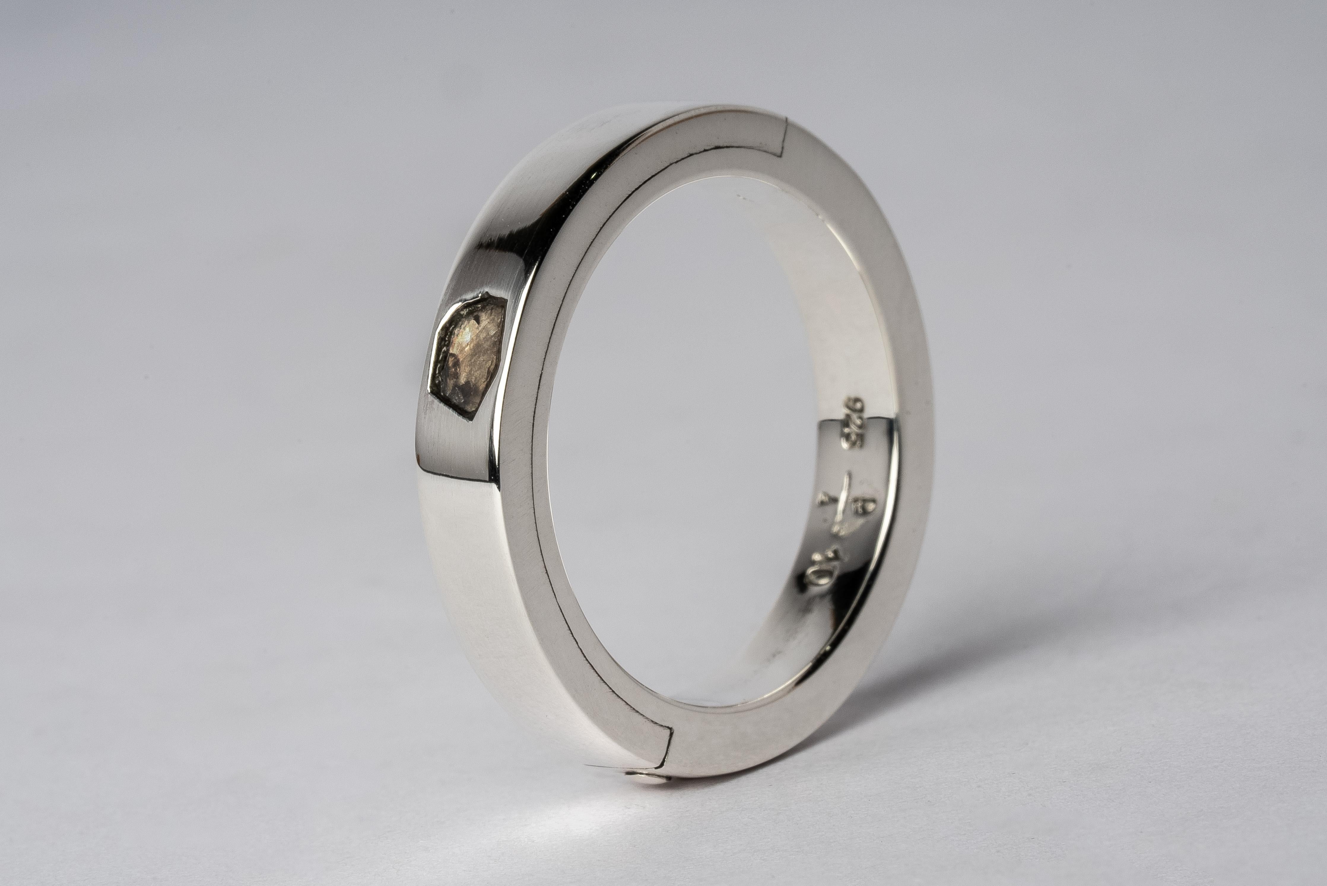 For Sale:  Sistema Ring (0.1 CT, Diamond Slab, 4mm, PA+DIA) 2