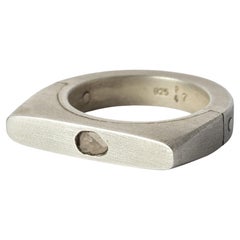 Sistema Ring (0.1 CT, Diamond Slab, Oval, 4mm, DA+DIA)