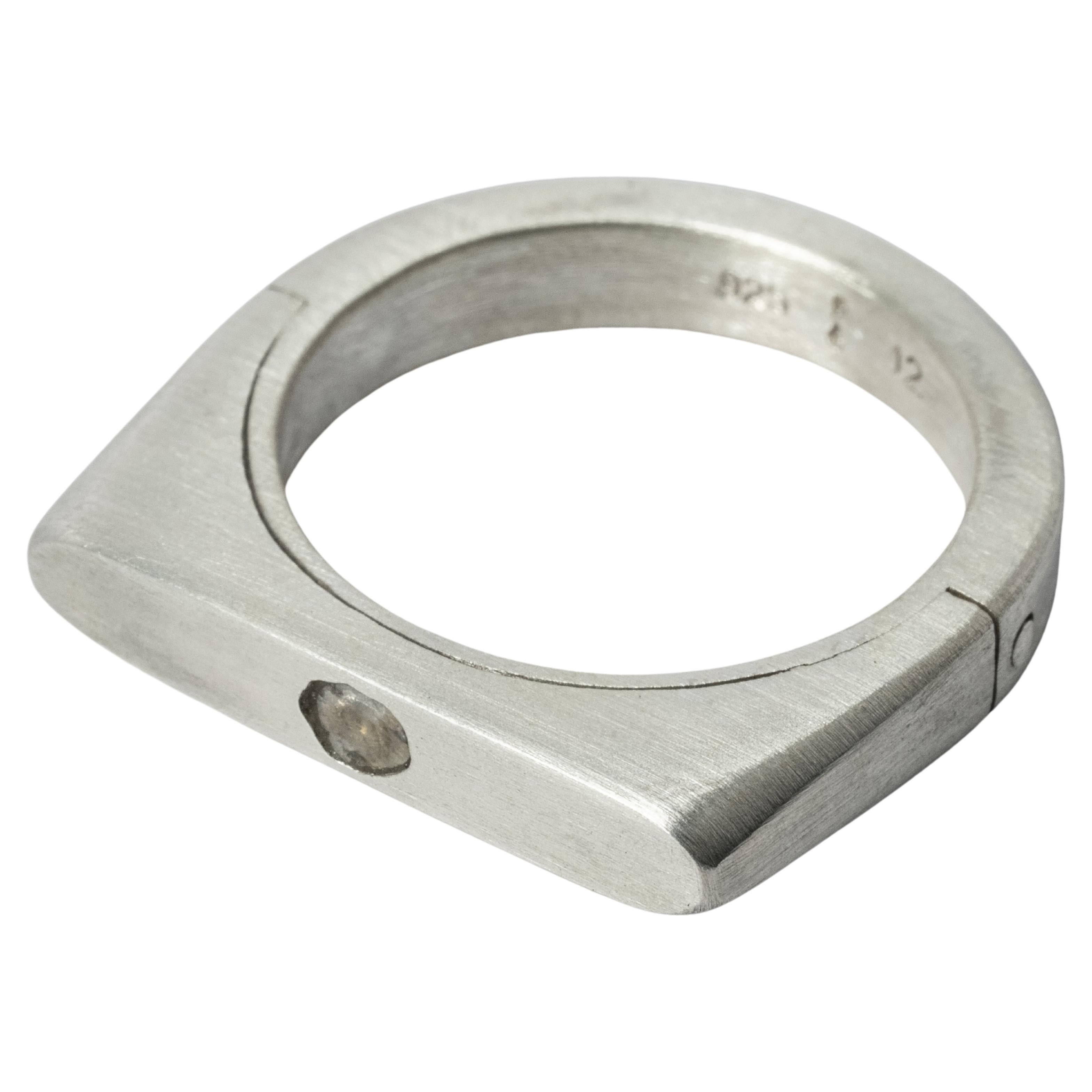 For Sale:  Sistema Ring (0.1 CT, Diamond Slab, Oval, 4mm, MA+DIA)