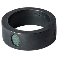 Sistema Ring (0.2 CT Blue Diamond Slab, 9mm, KA+BDIA)