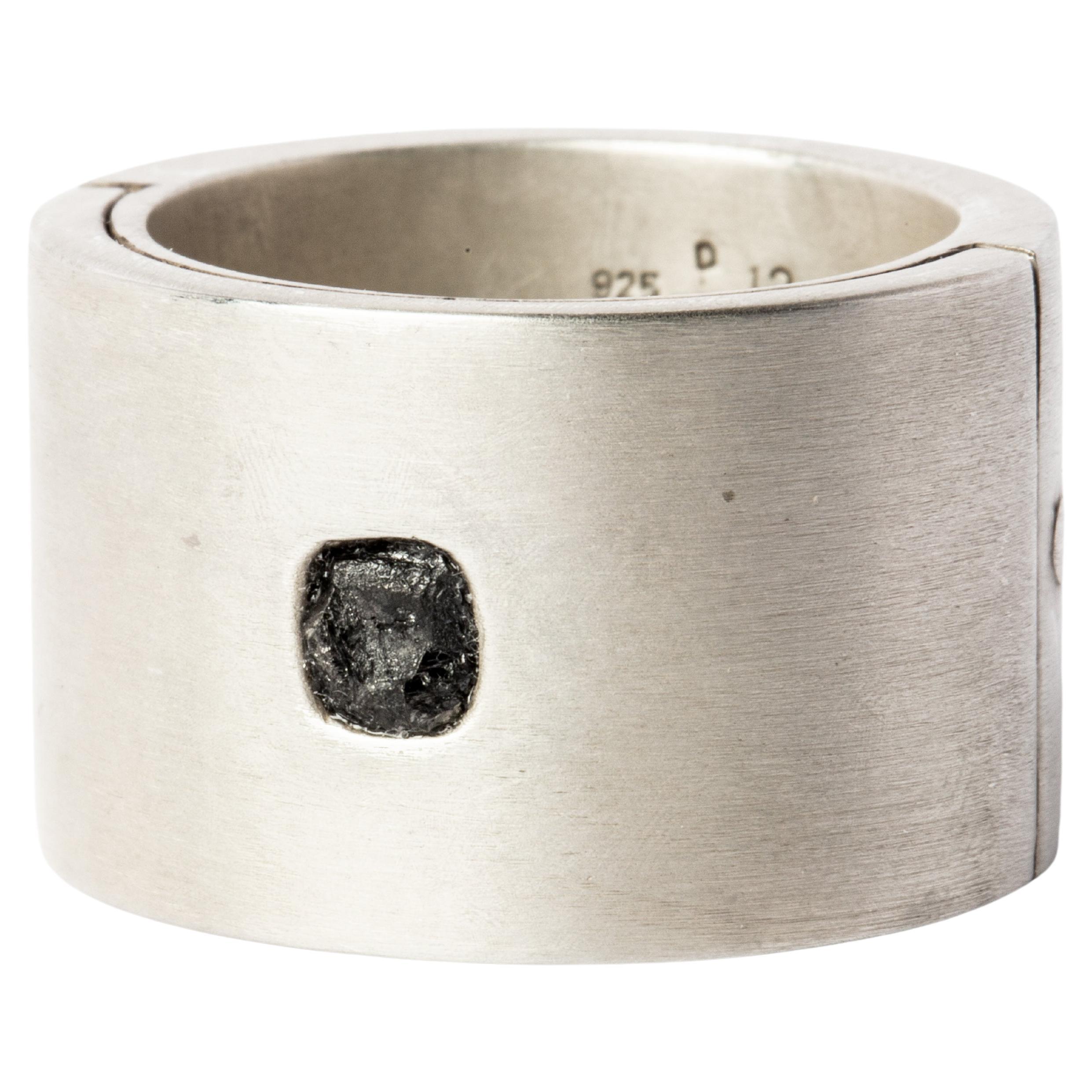 For Sale:  Sistema Ring (0.4 CT, Black Diamond Fragment, 17mm, DA+KFRDIA)