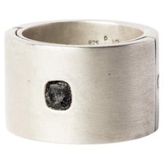 Sistema Ring (0.4 Karat, schwarzes Diamantfragment, 17 mm, DA+KFRDIA)