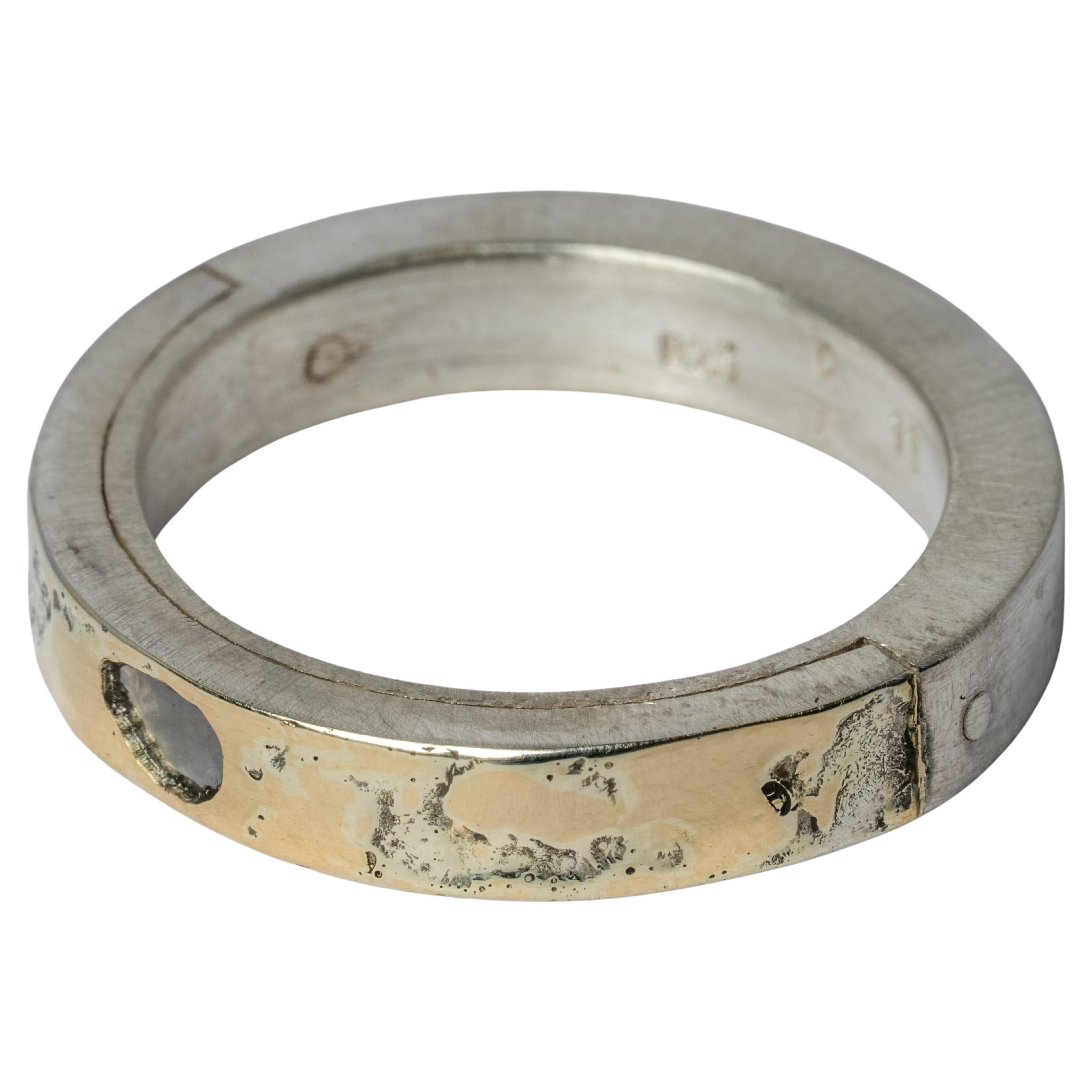 For Sale:  Sistema Ring (Fuse, 0.1 CT, Diamond Slab, 4mm, MA18K+DIA)