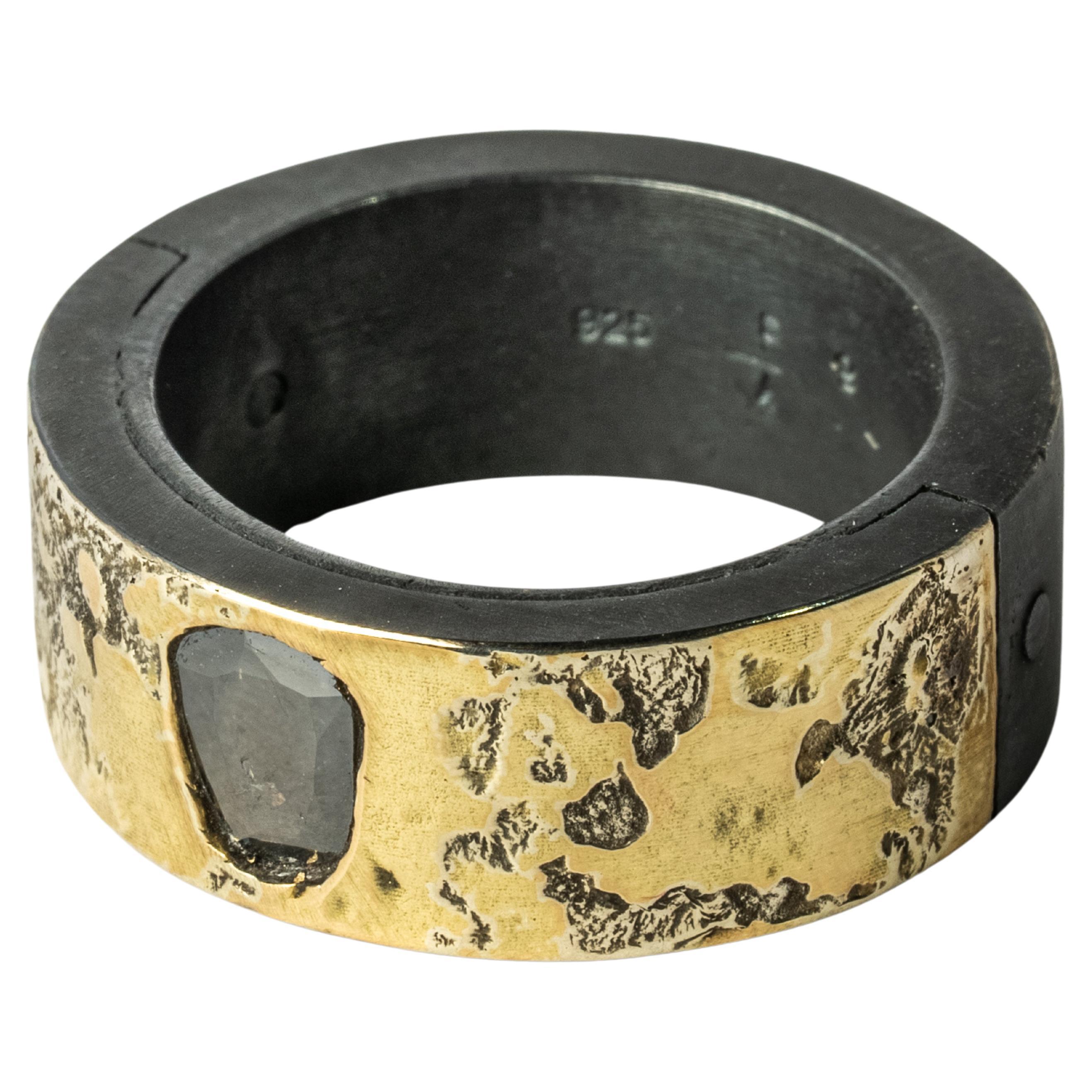 For Sale:  Sistema Ring (Fuse, 0.4 CT, Diamond Slab, 9mm, KA18K+DIA)