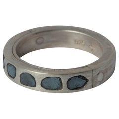Sistema Ring (Mega Pavé, Blaue Diamantplatten, 4mm, MA+BDIA)