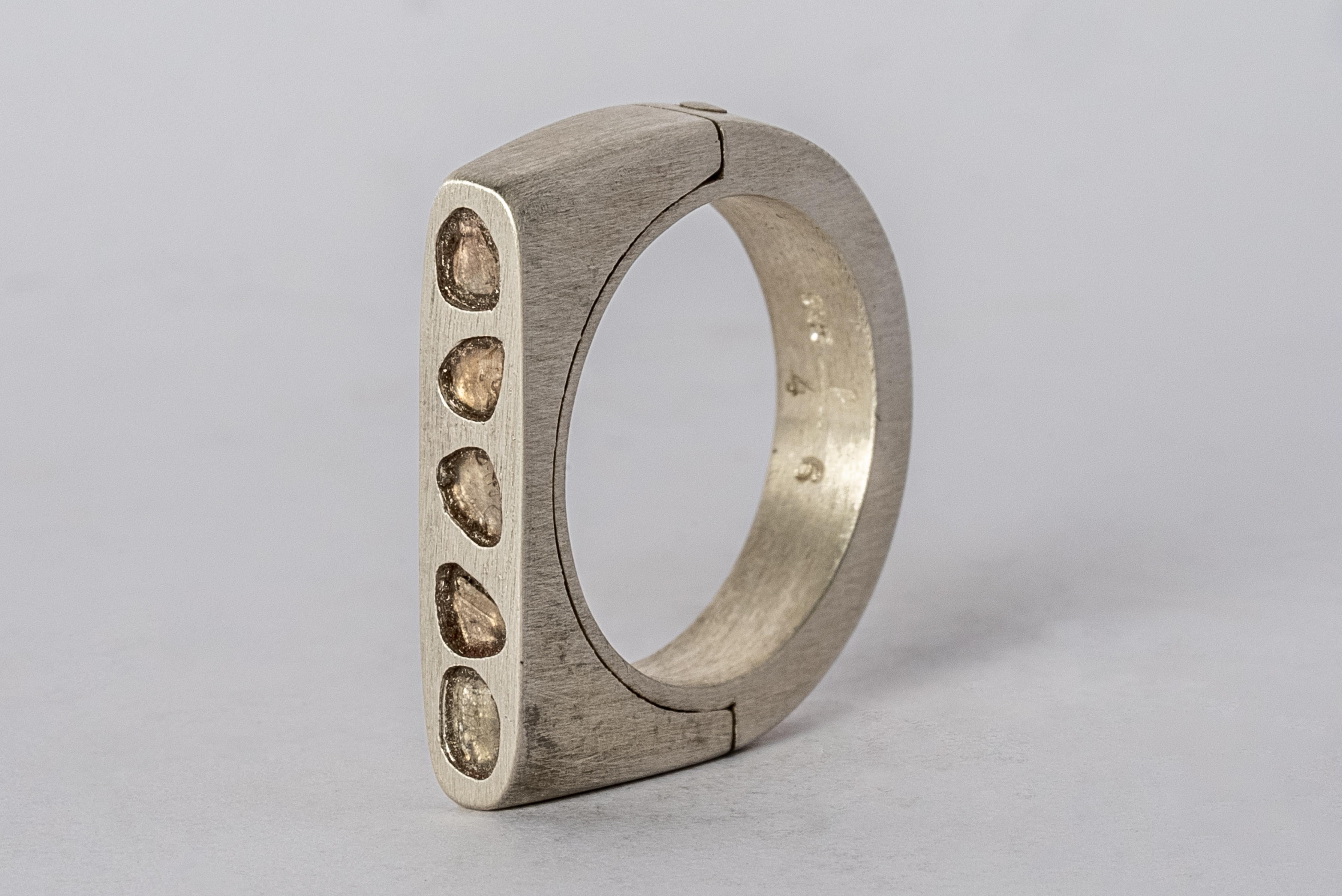 For Sale:  Sistema Ring (Mega Pavé, Oval, 4mm, MA+DIA) 2