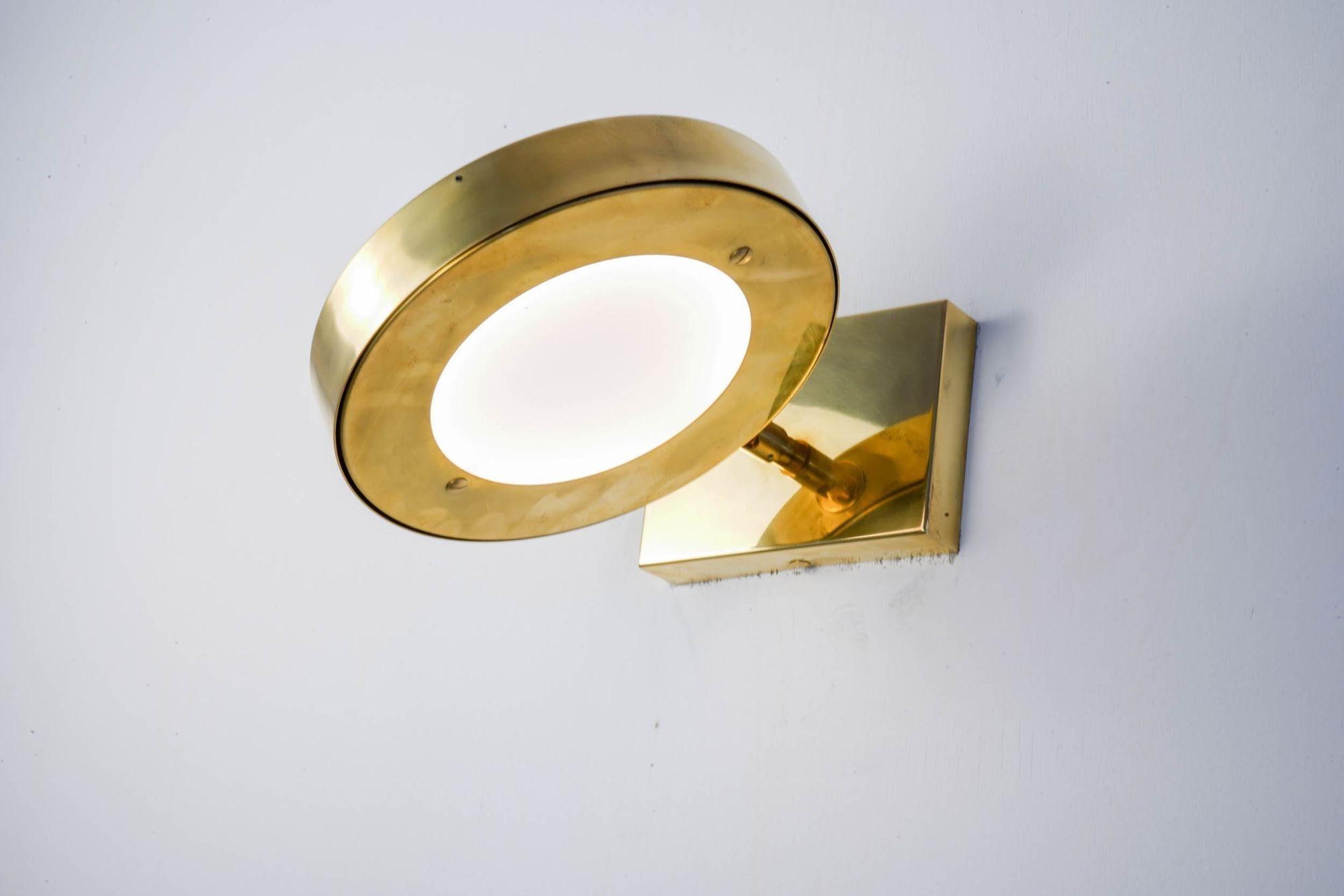 Sistema Solare Wandleuchter. Calacatta Oro-Marmor. Silvio Piattelli Entwurf im Angebot 12
