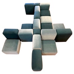Sistema61 Modular Sofa, Giancarlo Piretti for Anonima Castelli, Italy, 1970s