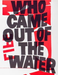 Sister Corita "Who Came Out of the Water" Print