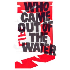Sister Corita "Who Came Out of the Water" Print