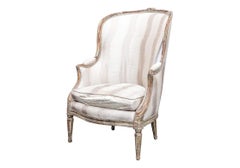 Sister Parish Louis  XVI Painted Bergere for Restoration