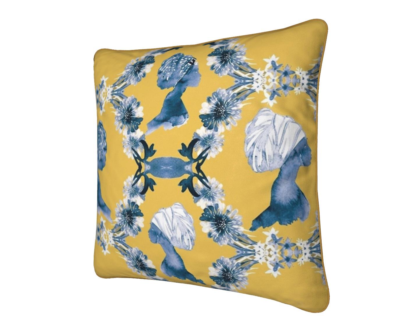 Home is about comfort, a place of peace for mind and body alike. Treat them both by coming home to the Sisters Classic Velvet Pillow. Sustainably and durably made with warm, soft velvet, with a duck feather insert, it’s the perfect cushion to lay