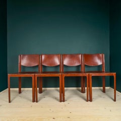 Sillas de comedor Sistina de Tito Agnoli para Matteo Grassi, Italia Años 80 Juego de 4