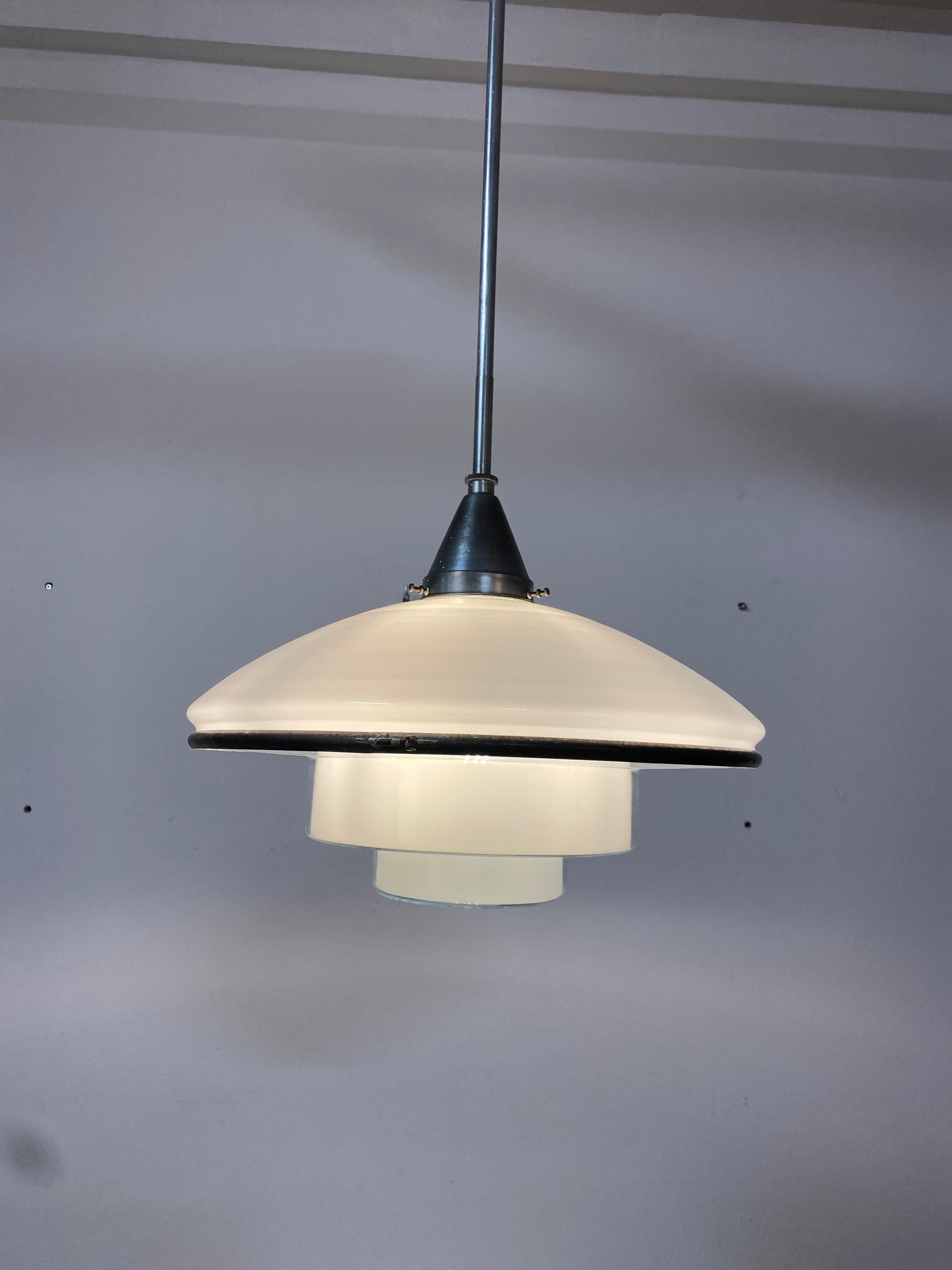 Sistrah P4 Pendant Lamp by Otto Müller For Sale 1