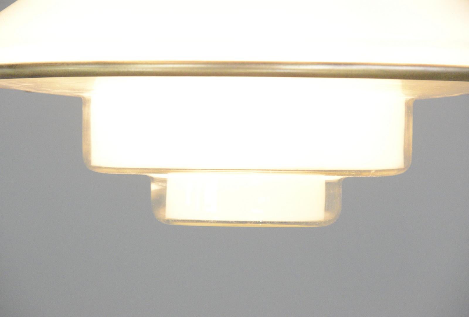 Mid-20th Century Sistrah P4 Pendant Lights by Otto Muller, Circa 1930s For Sale