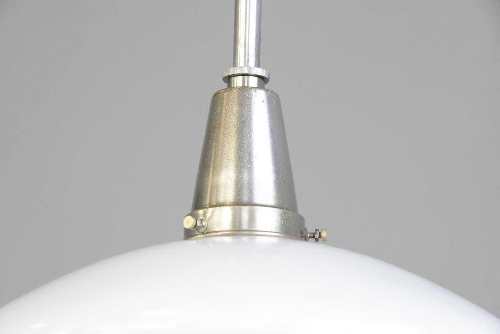 Mid-20th Century Sistrah Pendant Light by Otto Muller, circa 1930s