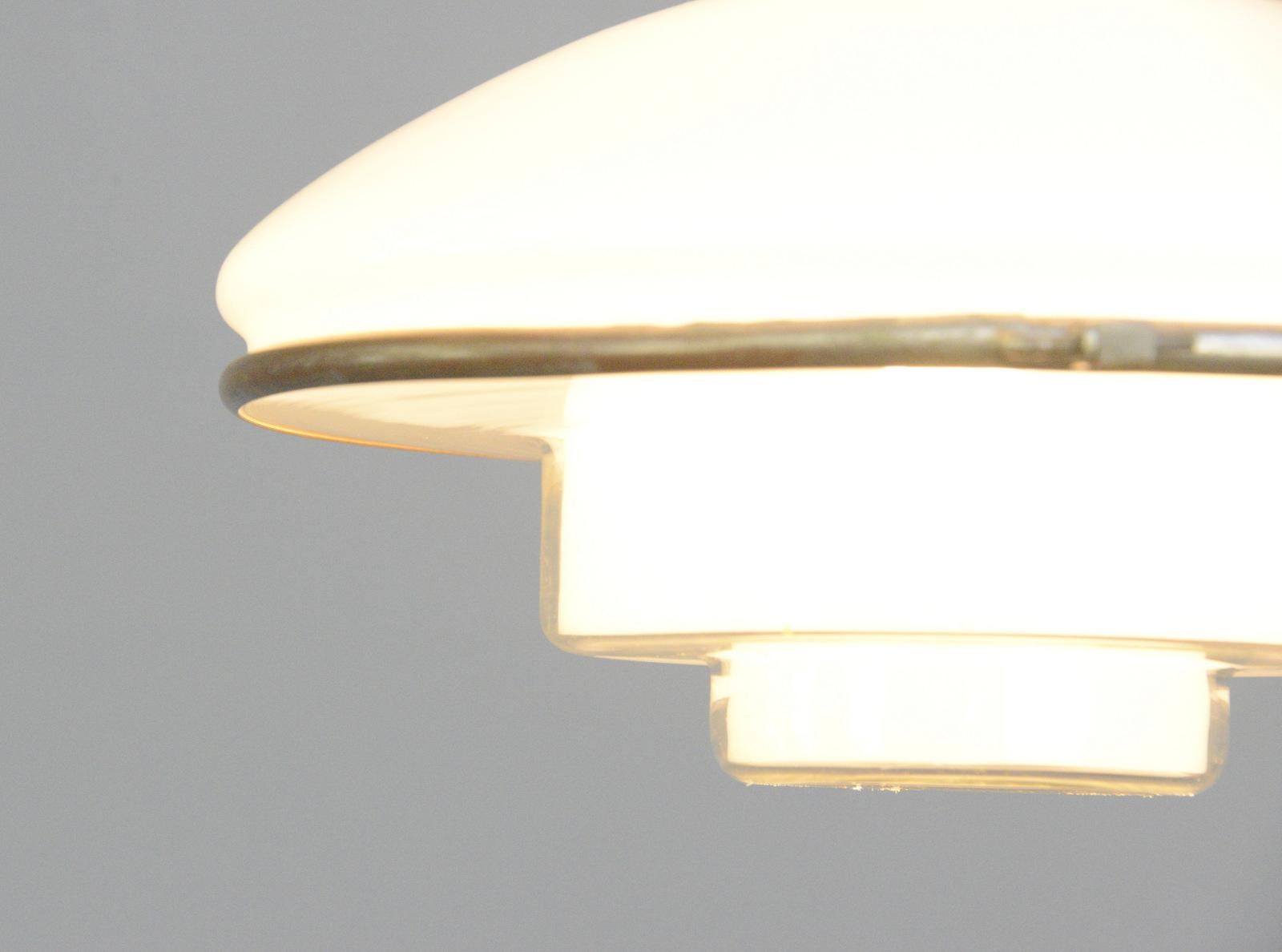 Sistrah Pendant Light by Otto Muller, circa 1930s 1