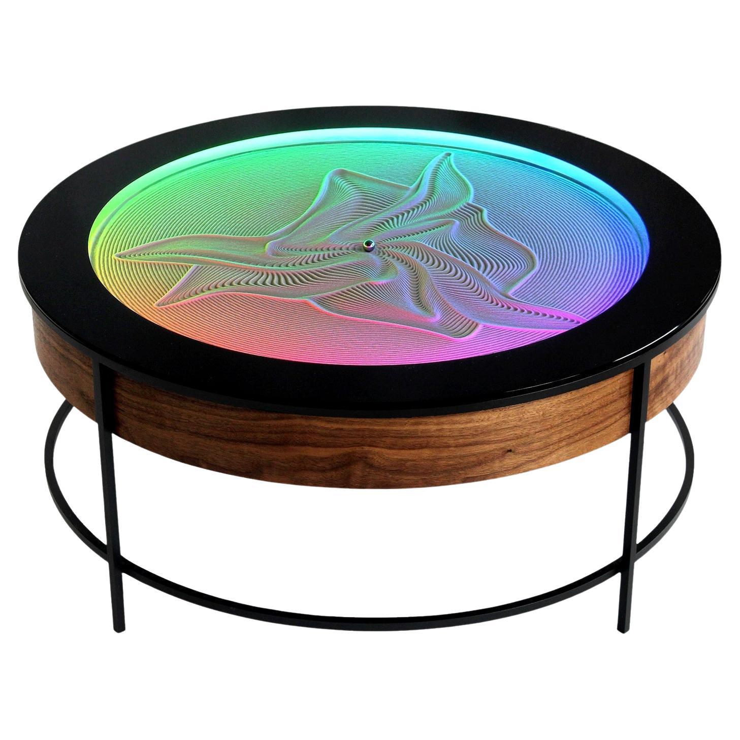 Sisyphus Kinetic Art Metal Coffee Table