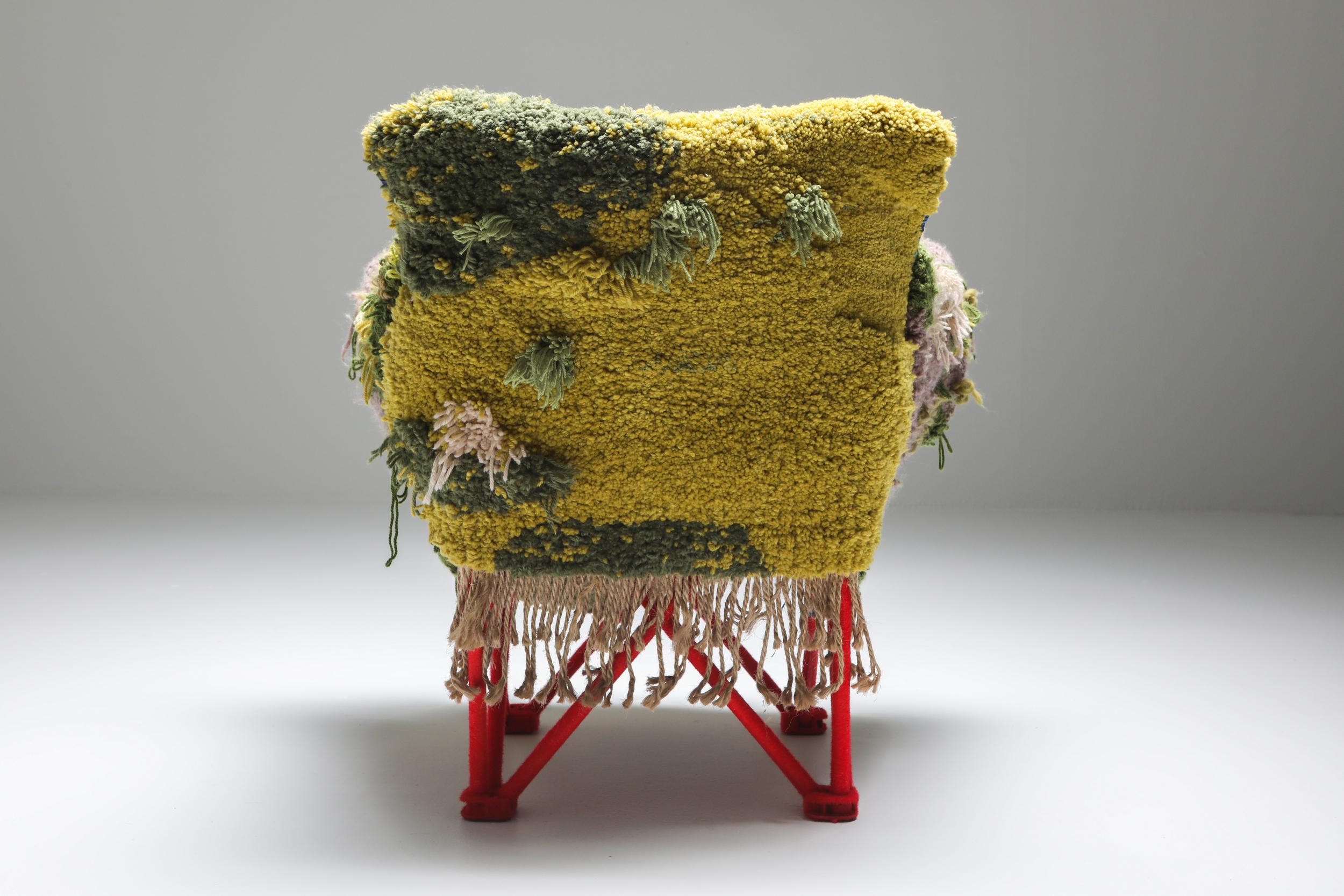 Belgian Functional art Lounge Chair 
