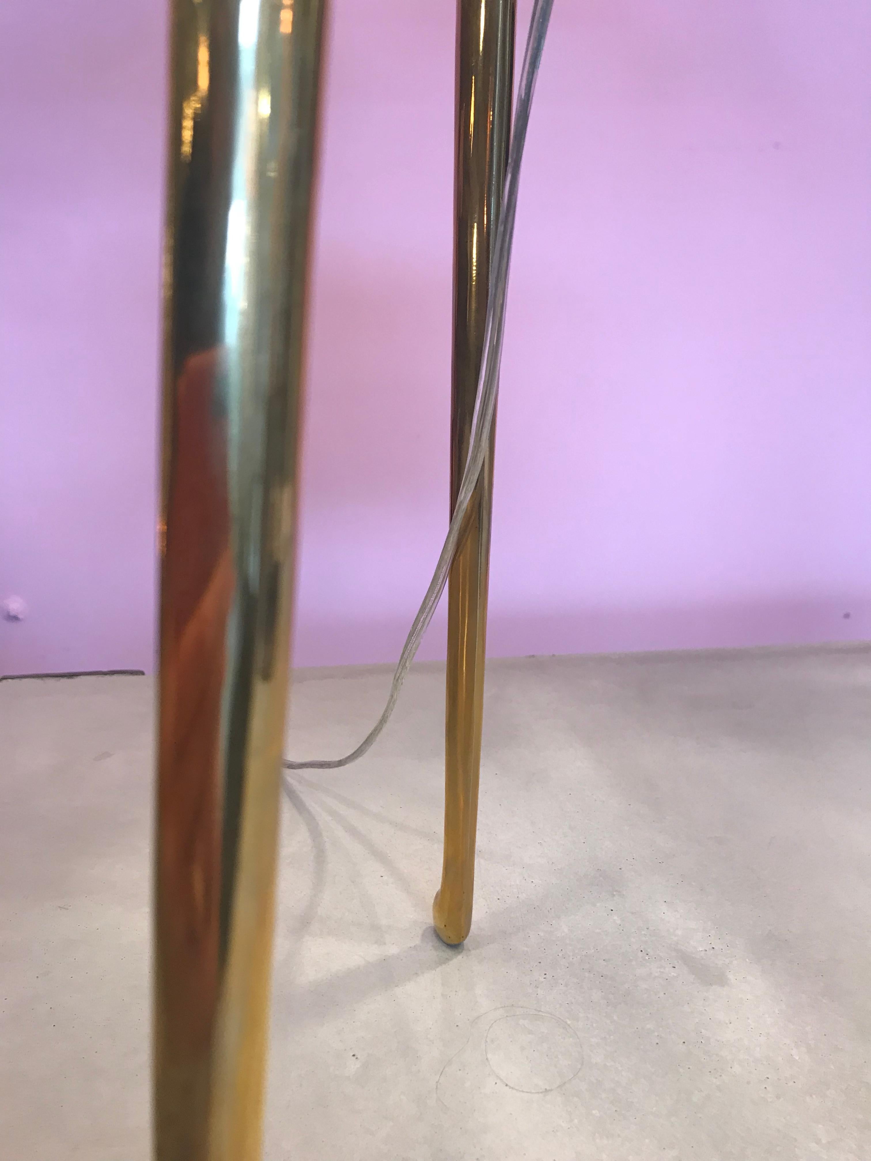 Lampe à poser brésilienne contemporaine en bronze moulé. Neuf - En vente à Sao Paulo, Sao Paulo