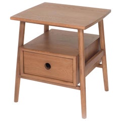 Sitka Side Table by Sun at Six, Sienna, Minimalist Accent Table in Wood