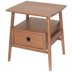 Table d'appoint Sitka de Sun at Six:: Sienna:: Table d'appoint minimaliste en bois