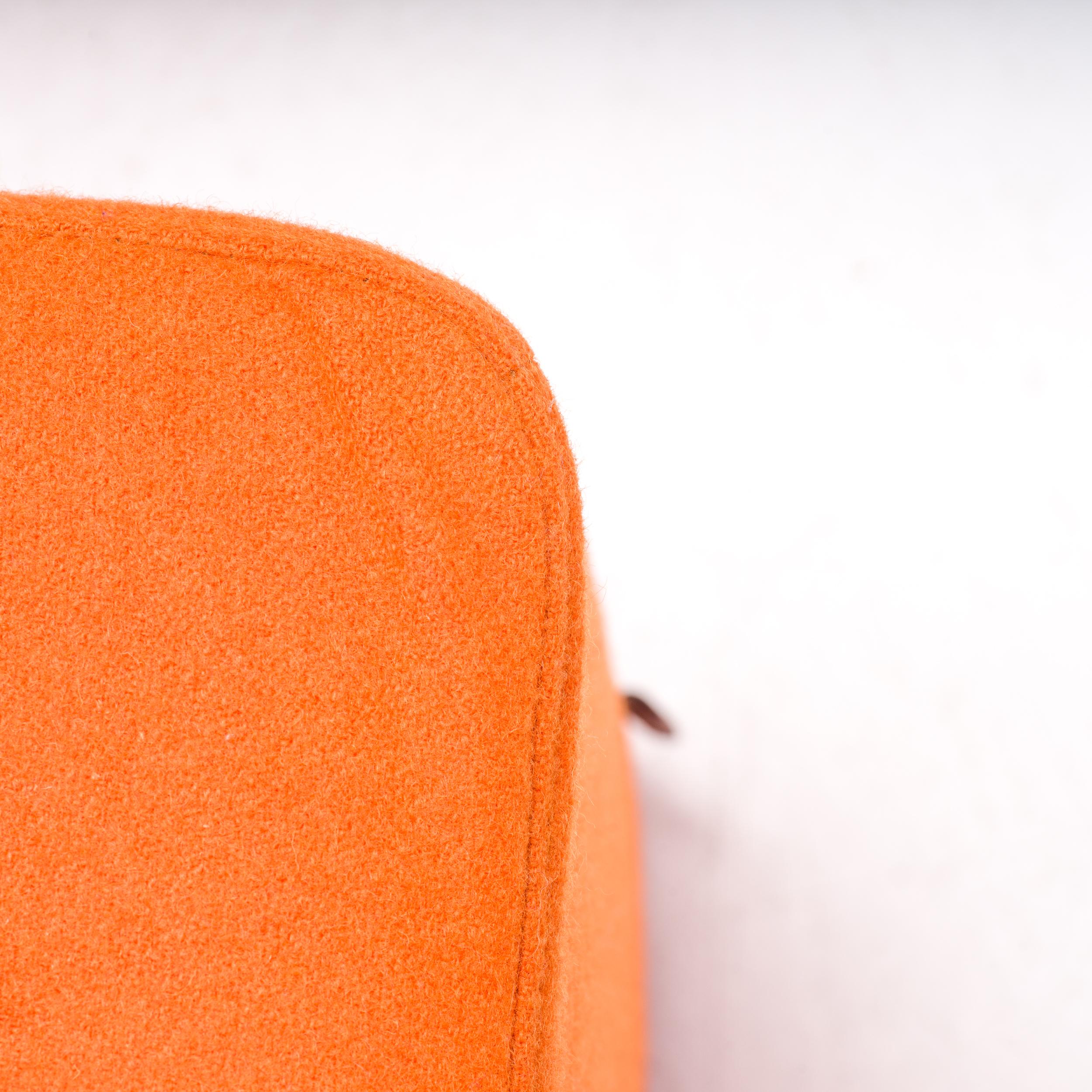 SITS Furniture Quadratische orangefarbene Stoffhocker, 10er-Set im Angebot 9