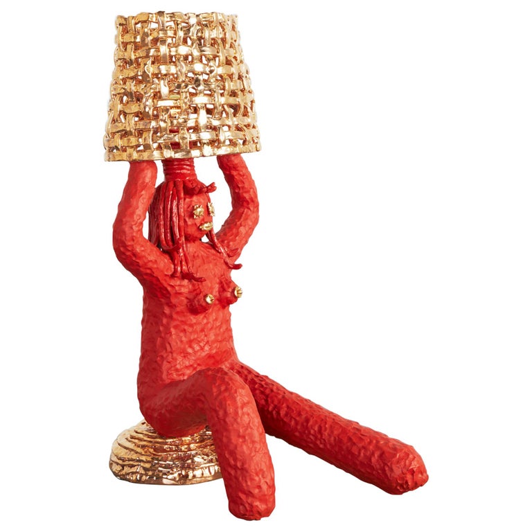 Katie Stout Sitting Girl floor lamp, 2018, offered by R & Company
