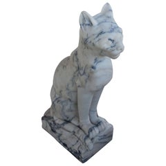 Sitting Marble Cat, 21st Century