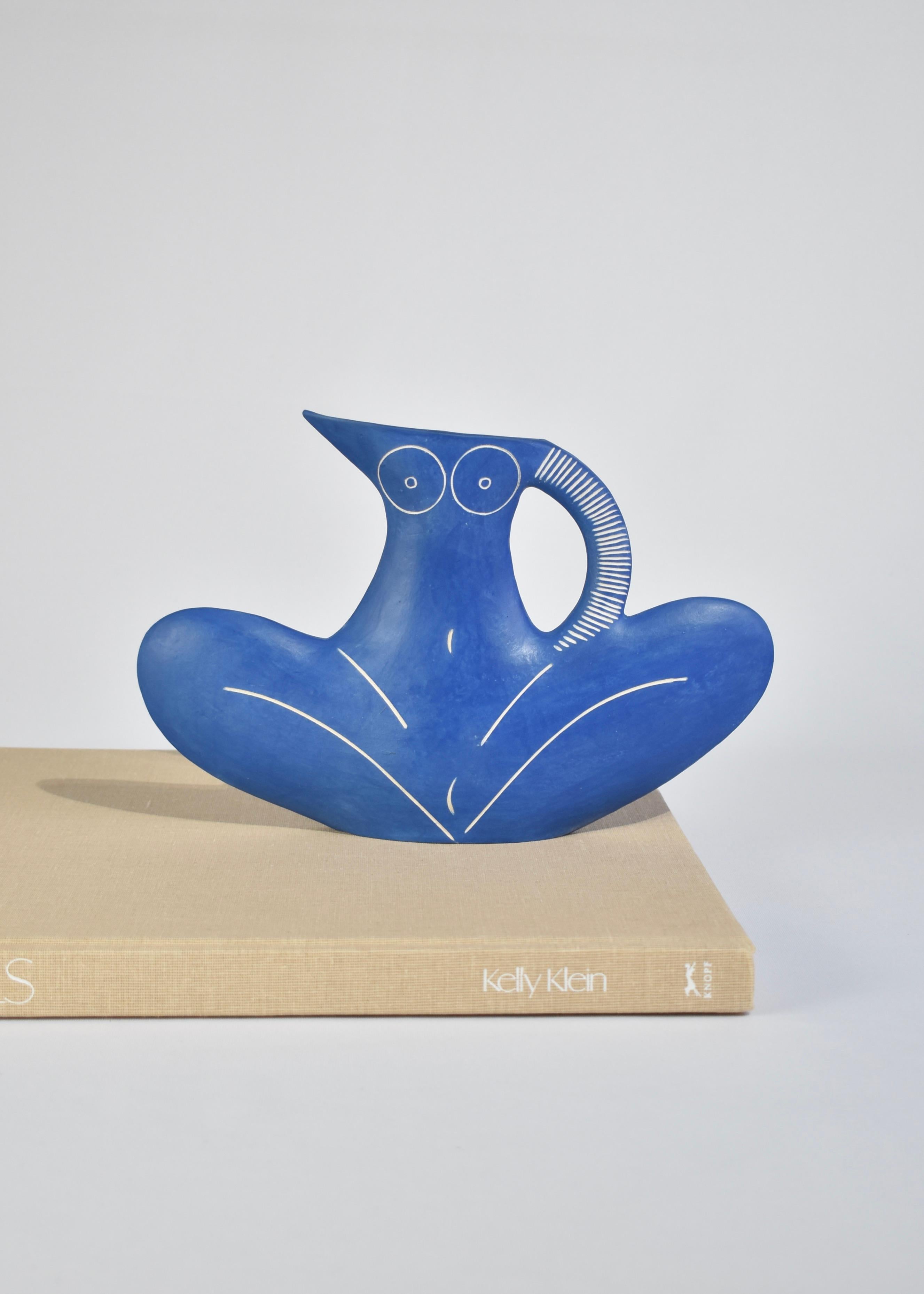 XXI secolo e contemporaneo Sitting Pretty Nude Form in blu in vendita