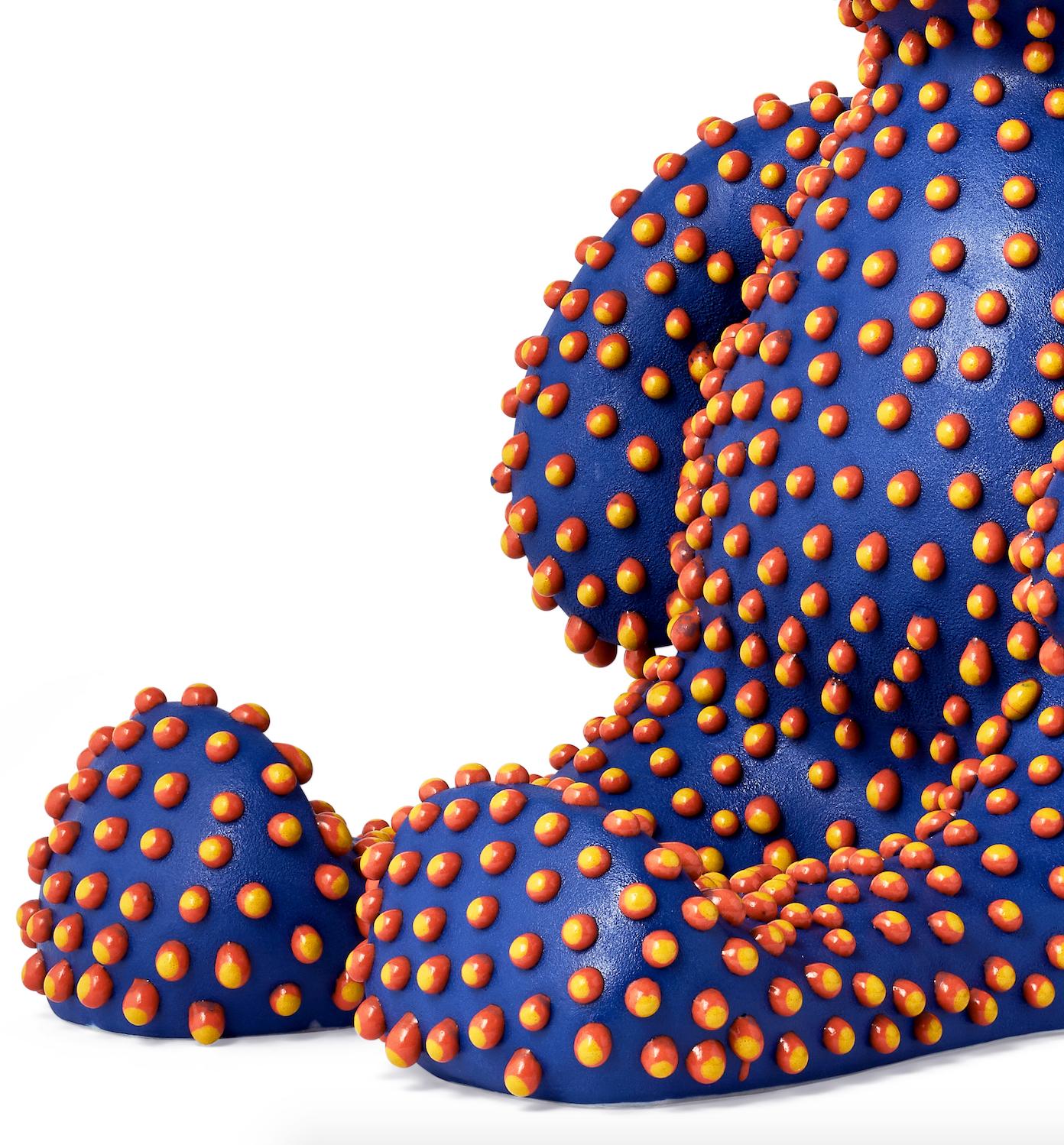 Scultura seduta viola e arancione, Ahryun Lee In condizioni Nuovo in vendita a New York, NY