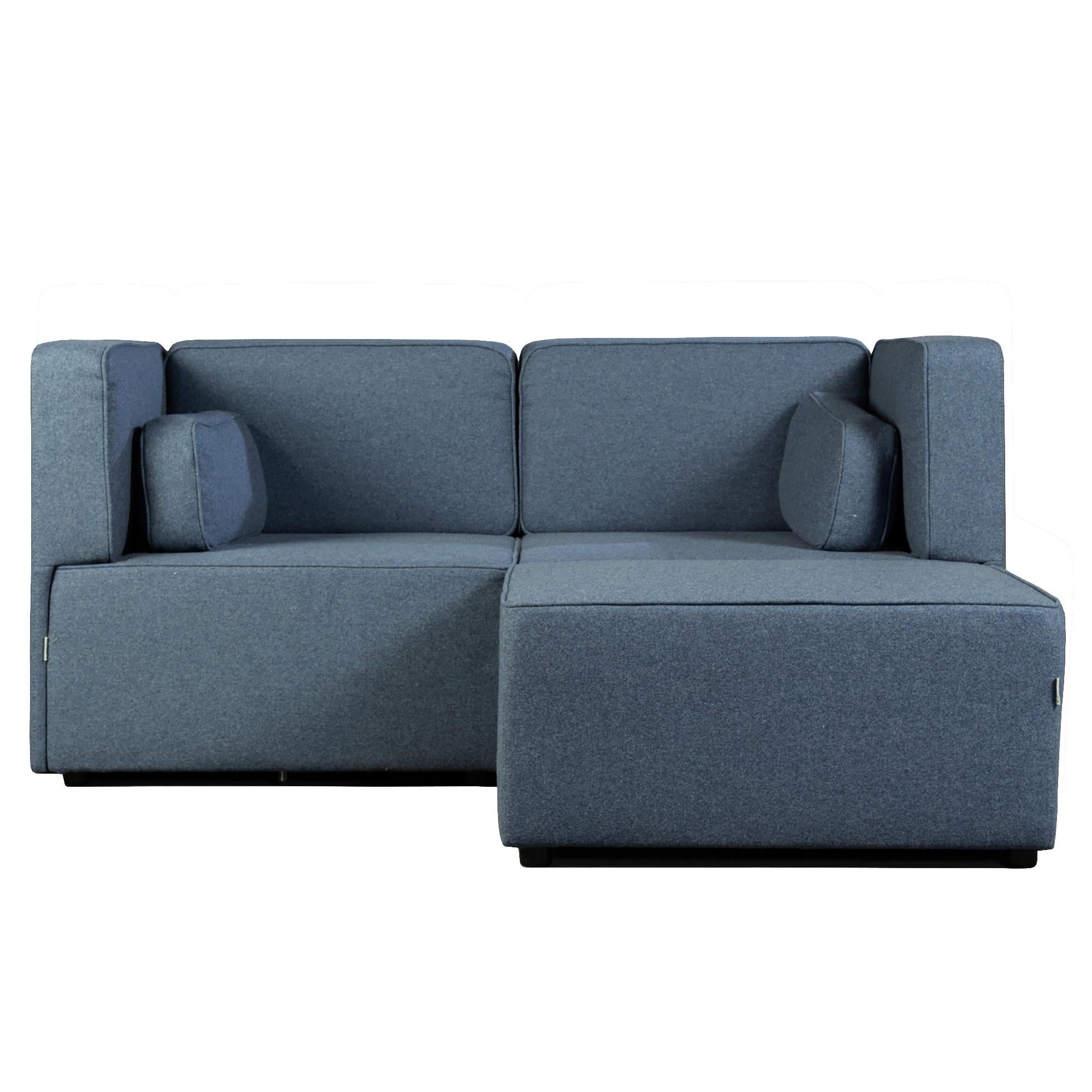 Sitzfeldt, Set, ein modulares Sofa und eine Ottomane (Deutsch)