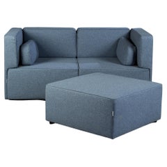 Sitzfeldt, Set, a Modular Sofa and Ottoman