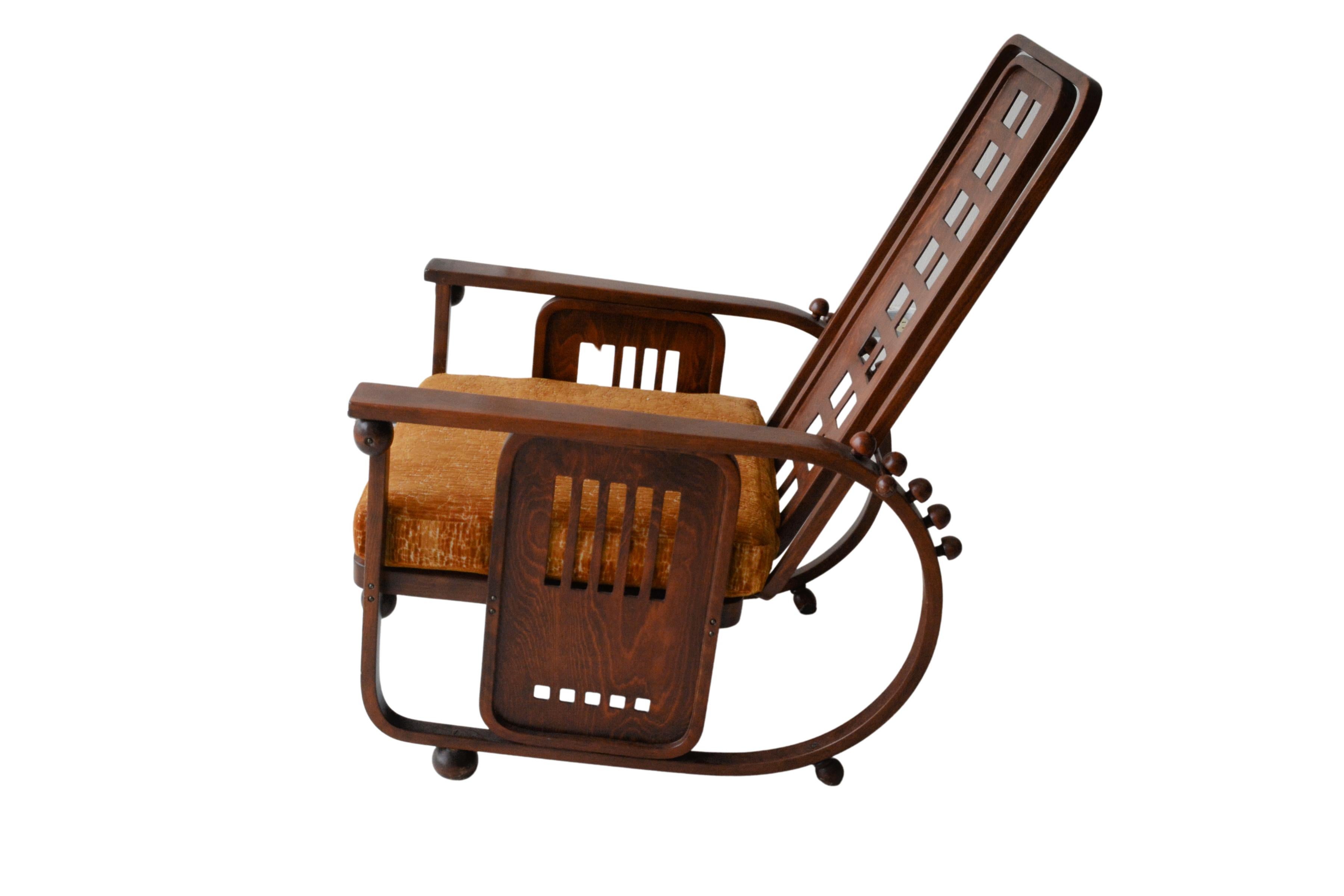 Chaise Sitzmaschine de Josef Hoffman, modèle n° 670 Bon état - En vente à Dallas, TX
