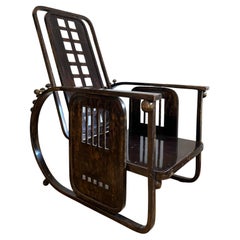 Sitzmaschine von Prof. Josef Hoffmann, Modell 670, Jacob & Josef Kohn