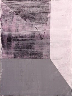 "I am corner" - abstract painting of broken glass