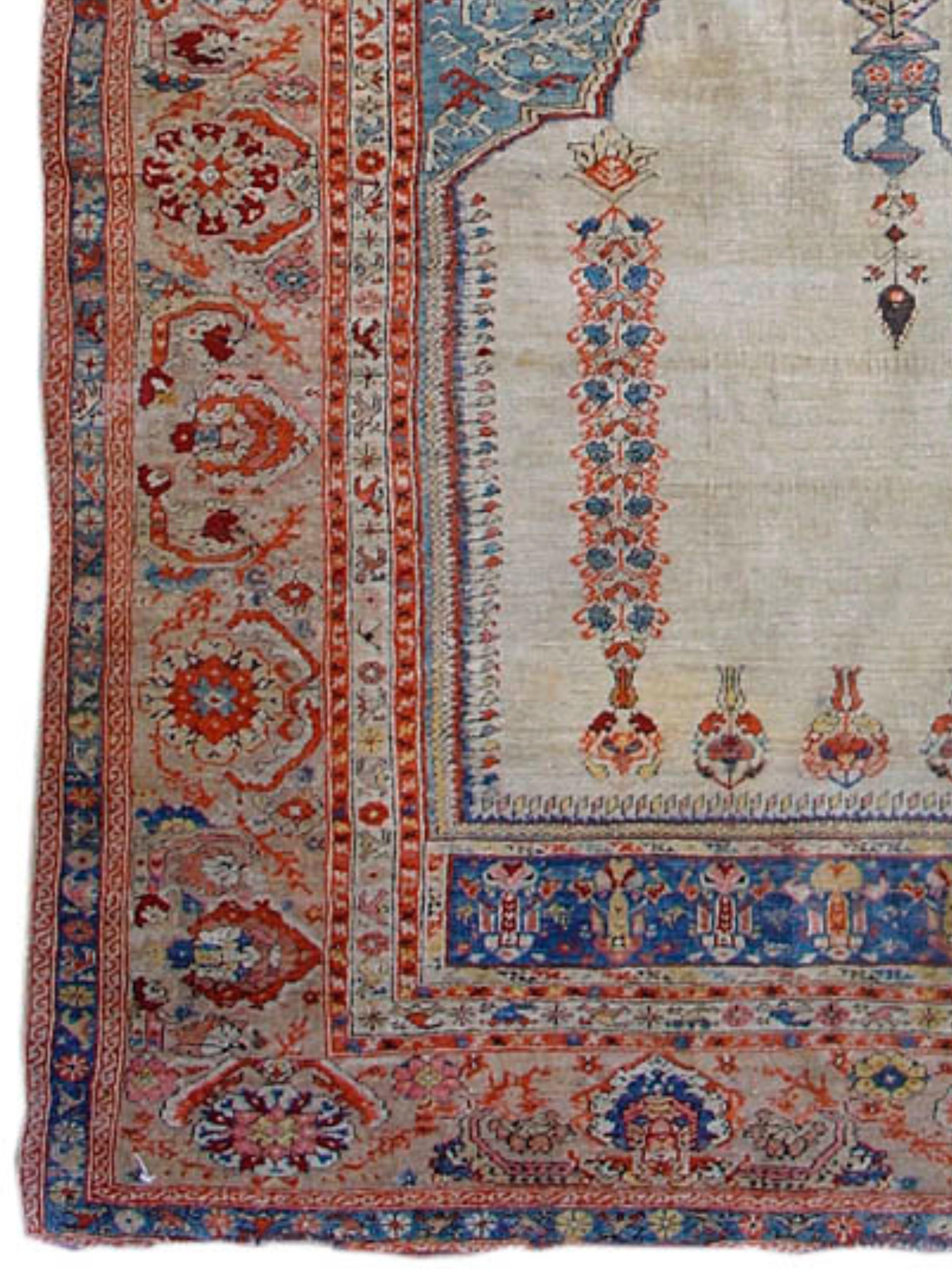 Turc Tapis de prière Sivas, 19e siècle en vente