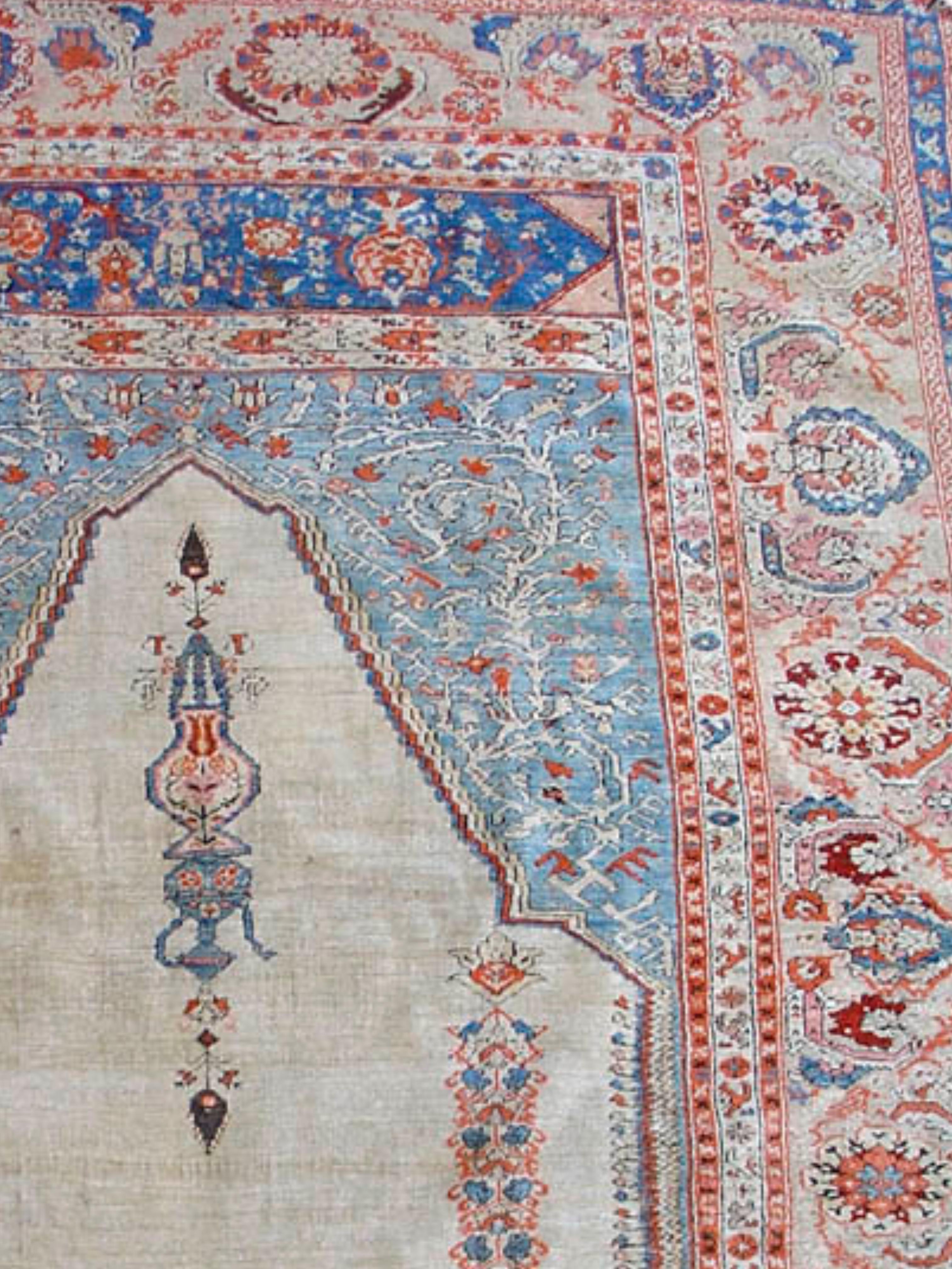 Tapis de prière Sivas, 19e siècle Bon état - En vente à San Francisco, CA
