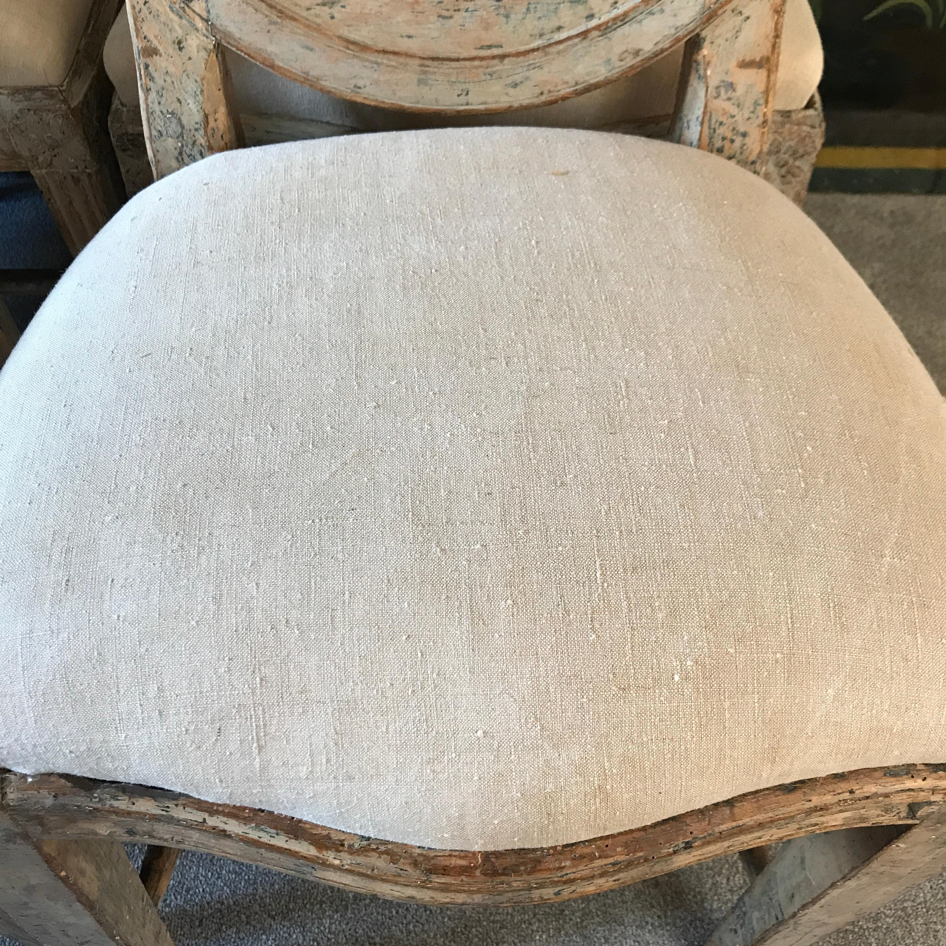 Six 18th Century Swedish Chairs For Sale 4