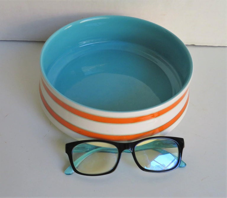 Six 1960s Colorful Bowls, Mancer for Ceramar, Mancioli of Italy For Sale 4